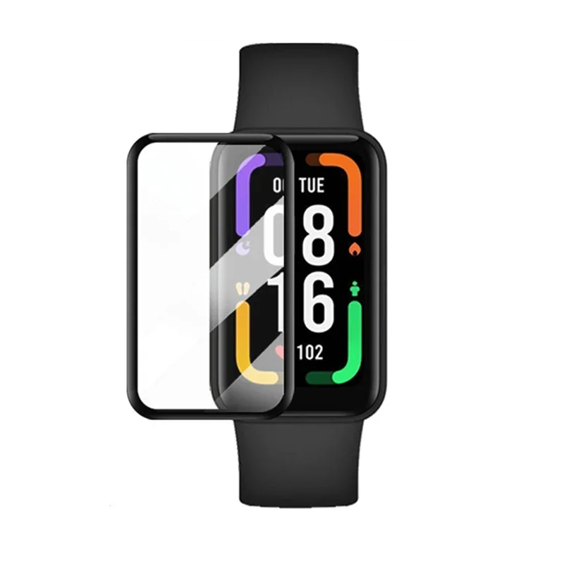 1 แพ็คฟิล์มหน้าจอสําหรับ Redmi Smart Band Pro ป้องกันหน้าจอฟิล์ม TPU สําหรับ Redmi Band Pro ป้องกันภาพยนตร์อุปกรณ์เสริม