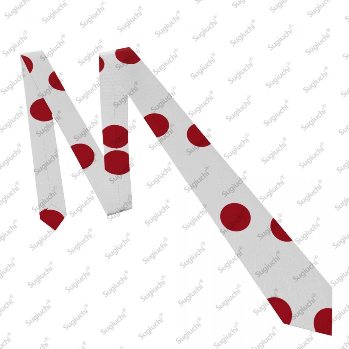 2026 اليابان العلم الزفاف ربطات العنق للرجال النساء عادية منقوشة التعادل الدعاوى سليم ربطة العنق Gravatas للهدايا #5