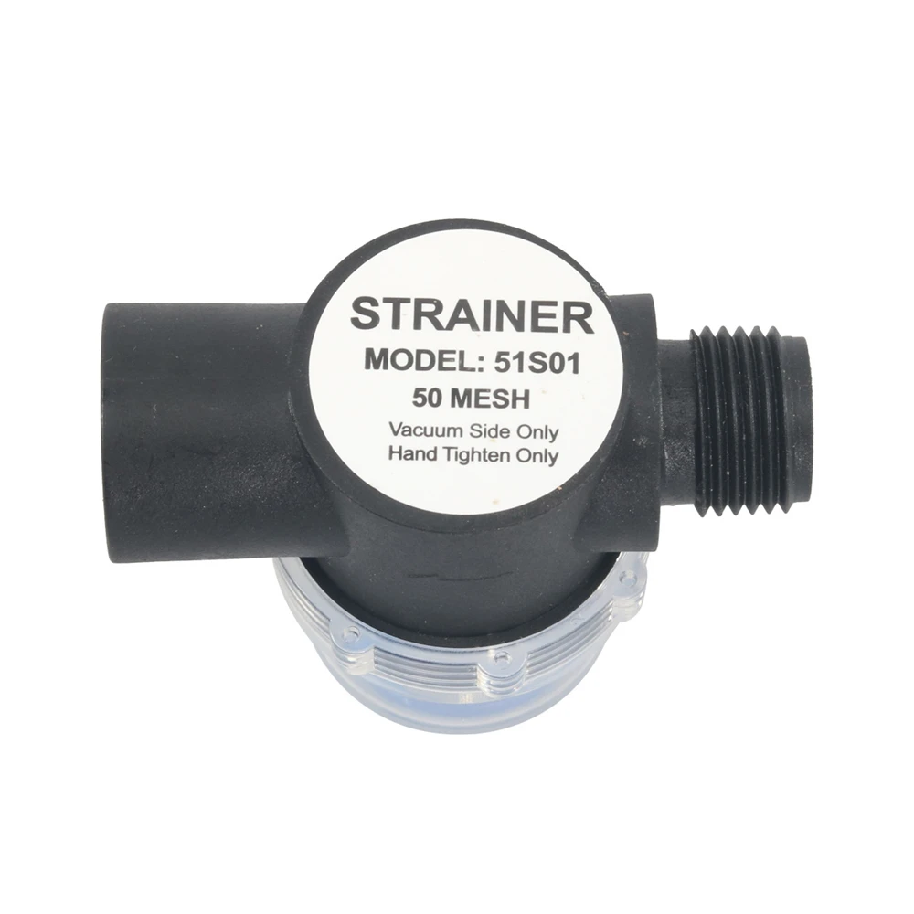 

1/2" NPSM Inlet & Outlet Strainer for 33/34/42/44/51/54 Series Diaphragm Pumps, Internal Thread Filter Marine Water Pump Filter