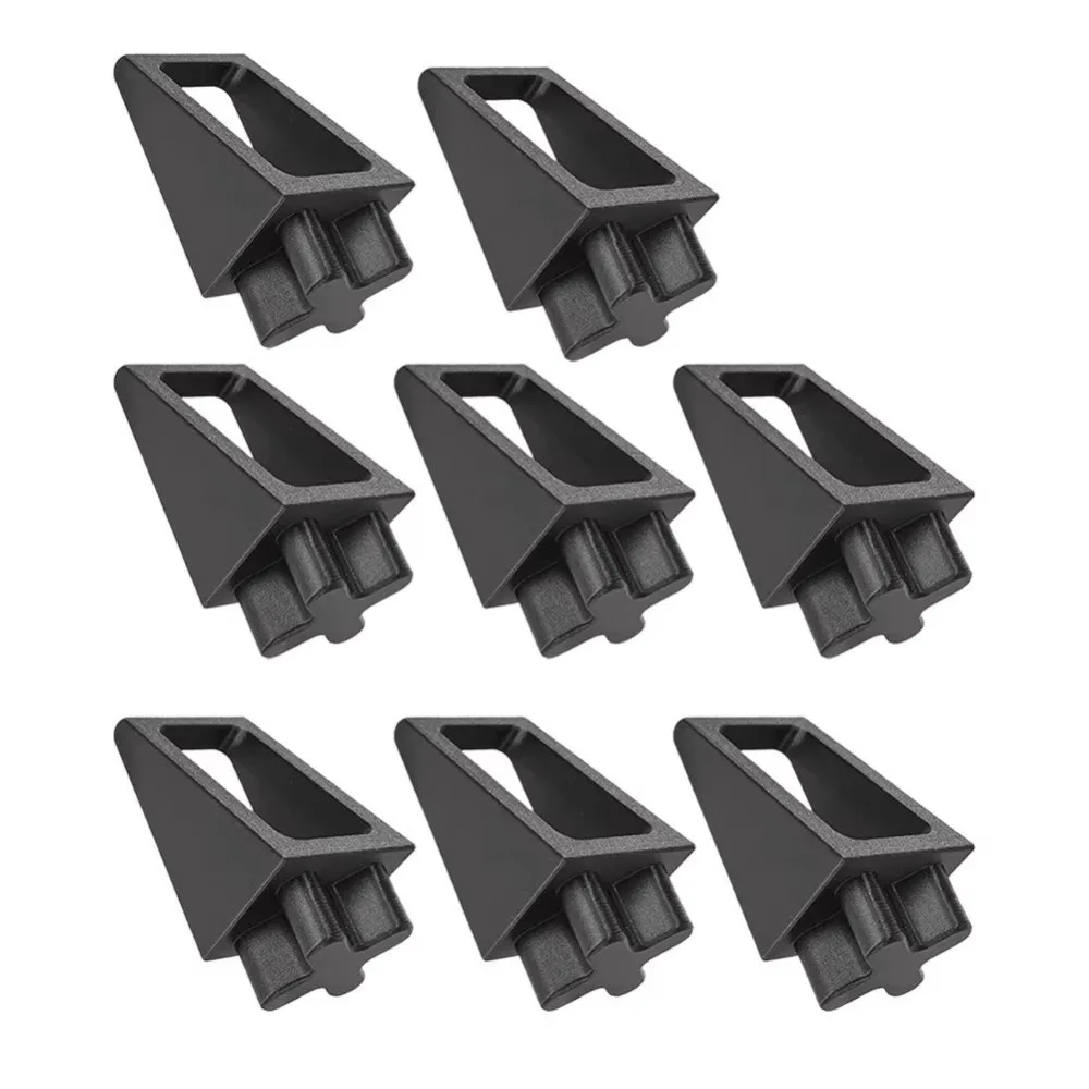 1/5/8PCS Plastic Truck Bed Blocker Secure Fit Protective Barrier Cargo Track Insert Weather Resistant Easy Setup