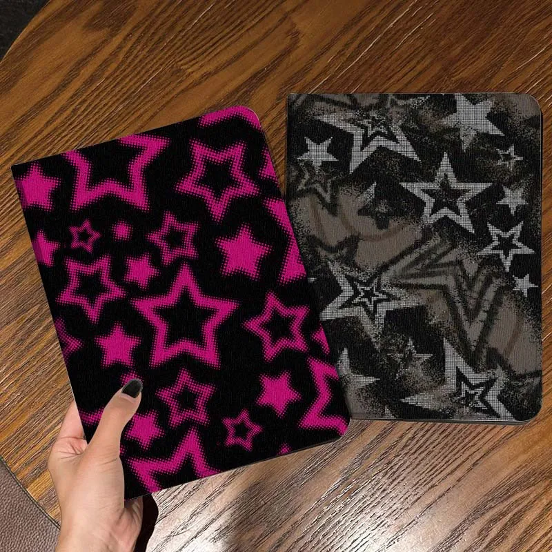 

Cartoon Pink Star Pattern Gift Tablet Case For Samsung Galaxy Tab S7 S8 S9 S10 FE Lite