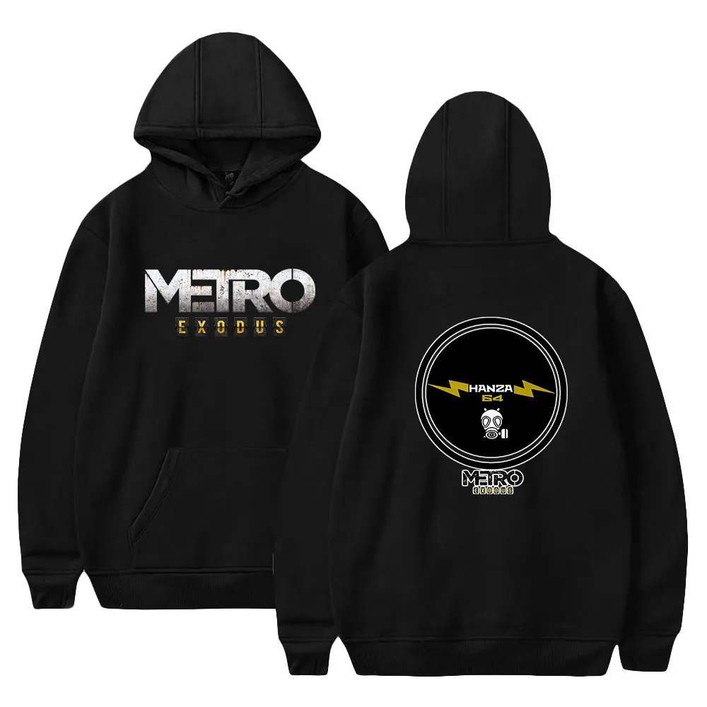 

Metro Exodus Hoodies Women Men Long Sleeve Fashion Pullover Hooded Sweatshirts