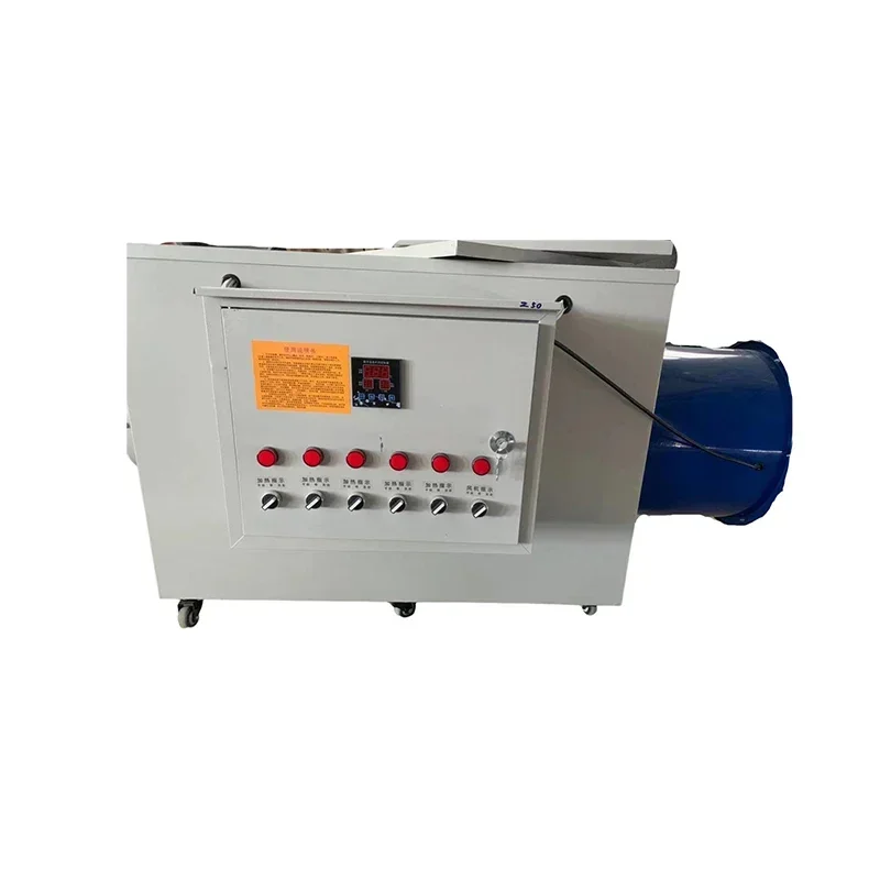

Greenhouse Poultry Farm Pipeline Hot Air Blower Industrial Electric Heater Fan Chicken Workshop Poultry Greenhouse Electric Fan