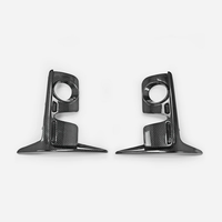 Dry Carbon Seat Backing Insert Kit For Toyota Yaris GR GXPA16 Fiber Front Fog Cover Replacement Type Tuning Side Mirror Cap Trim