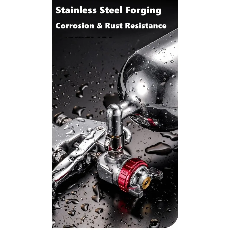 Siphon/Gravity Pneumatic Spray Paint Gun Professional High Atomization Paint Sprayer for Painting Cars,Furniture Parts Painting