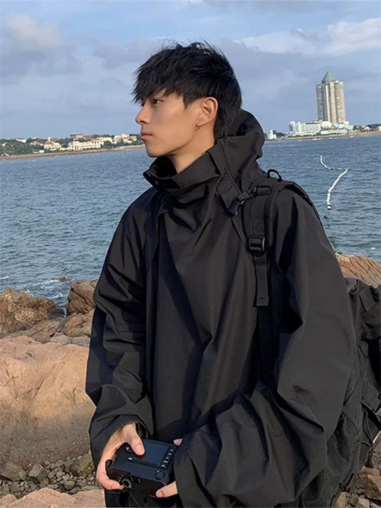 

Мужская куртка для активного отдыха серии Outdoor Mountain: модная, высококачественная, с капюшоном, для альпинизма и работы, весна-осень