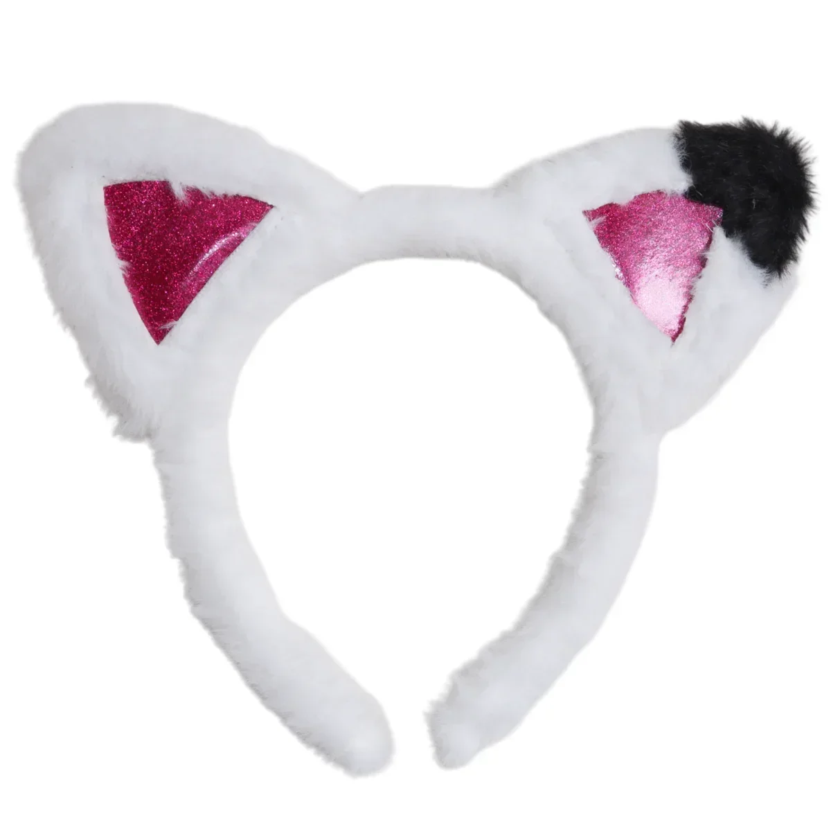 Gabby Dollhouse Headband Lovely Kitten Cat Ears Plush Hair Hoop Cosplay Anime Character Hairband Girl Halloween Christmas Gift