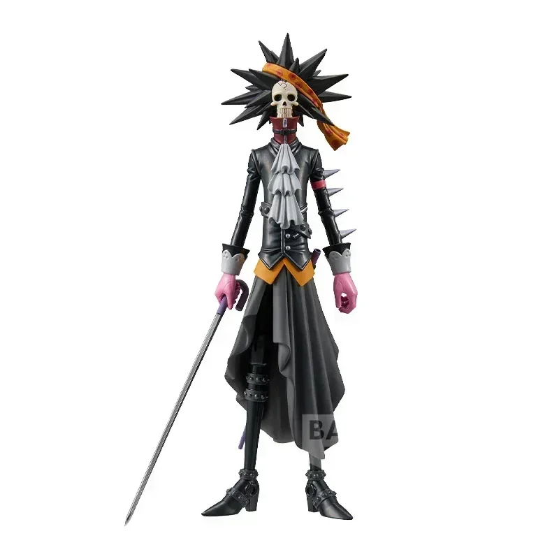 In Magazzino Originale Bandai DXF One Piece BROOK Robin Jinbe Action Figure Animazione Giocattolo Regalo Modello Collezionista Anime Hobby Genuino