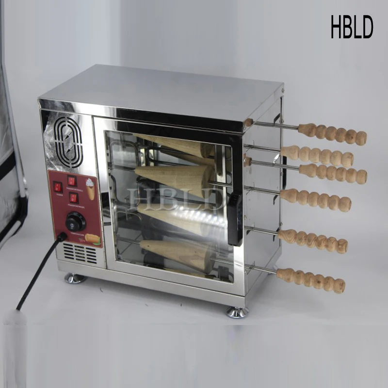 

High Quality Electric Chimney Cake Baking Furnace, Commercial Stainless Steel Bread Machine