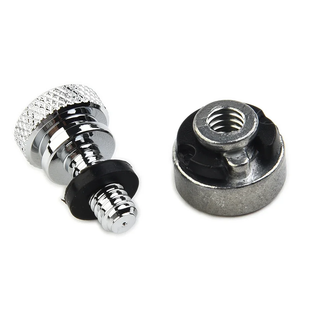 

Bolt Screw Mount Nut Rear Fender Seat Knurled Bolt Street Glide Chrome Aluminum Alloy Billet Chrome Chrome Knurled