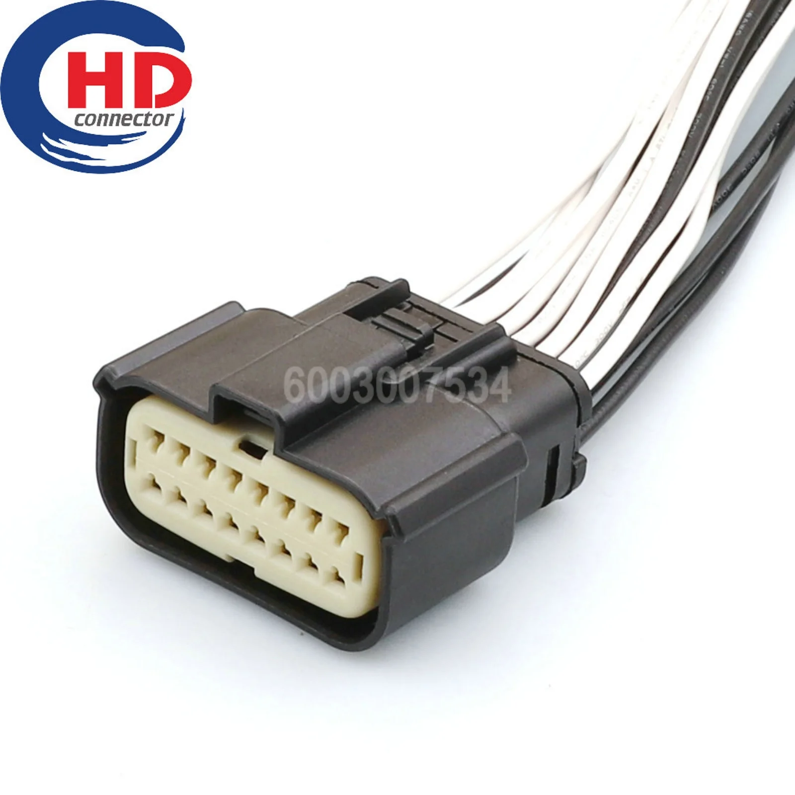 16 Pin Connector Series Unsealed Female Connector Cable Plug Motorcycle Electrical Harnesses Wiring Harness 33472-1606
