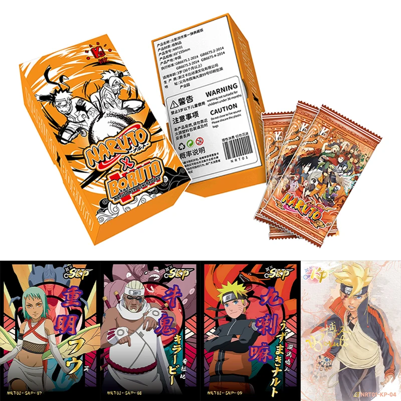 New Naruto Card Uzumaki Naruto Sakura Sasuke Uchiha Itachi SKP Cards Anime Peripheral Heritage Collection Card Kids Toys Gifts