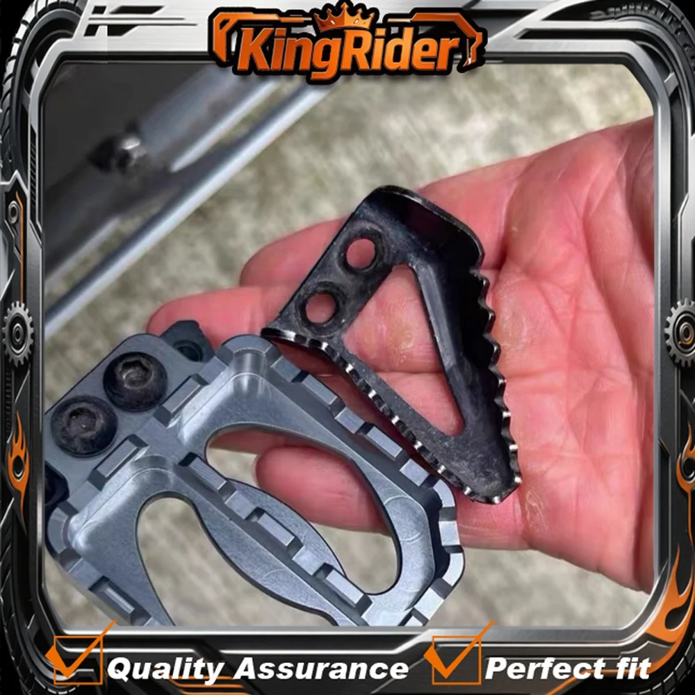 

Suitable for KOVE 800X modification: enlarged brake pads, wider brake pedals, anti-slip seats, and larger foot pedals.