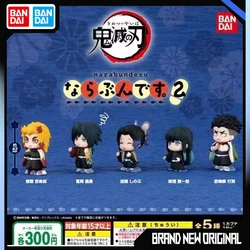 BANDAI Demon Slayer Action Figures Model  Kyoujurou Muichirou  Gashapon Shinobu Standing posture series Original