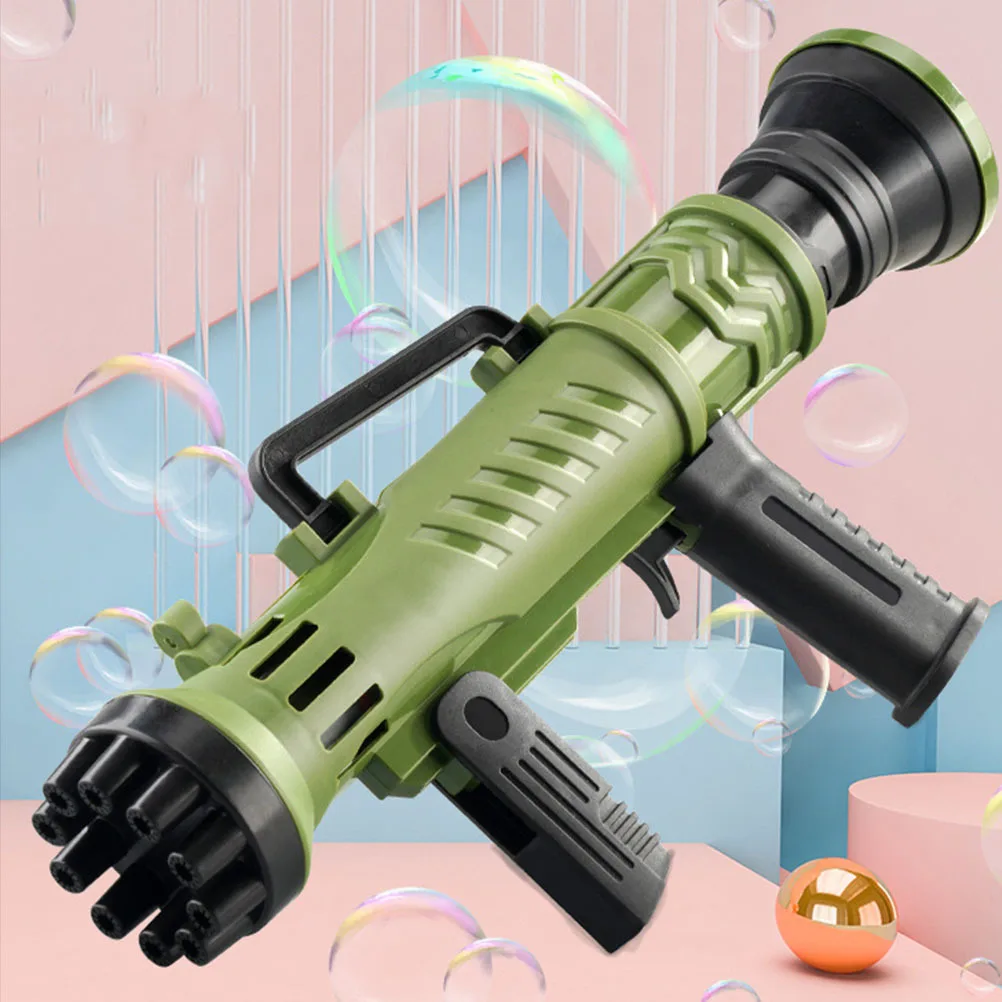 1Set Electric Bubble Maker Machine Plastic Cartoon Bubble Blower Creative Shape Children Plaything Birthday Gift