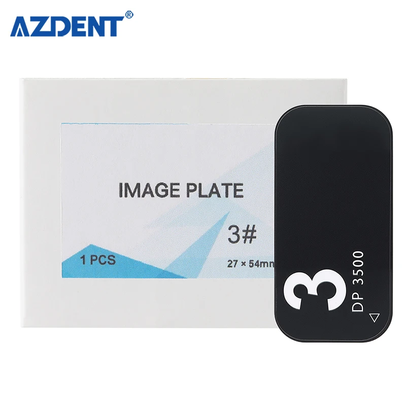 

Azdent Phosphor Imaging X Ray Plate Фосфорные пластины Размер 54 мм * 27 мм