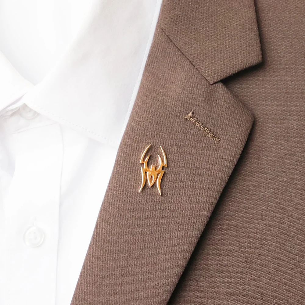 Personalized Design Spider Brooch, A must-have for Men, a Beautiful Gift for Banquets, Parties, Weddings, and Grooms