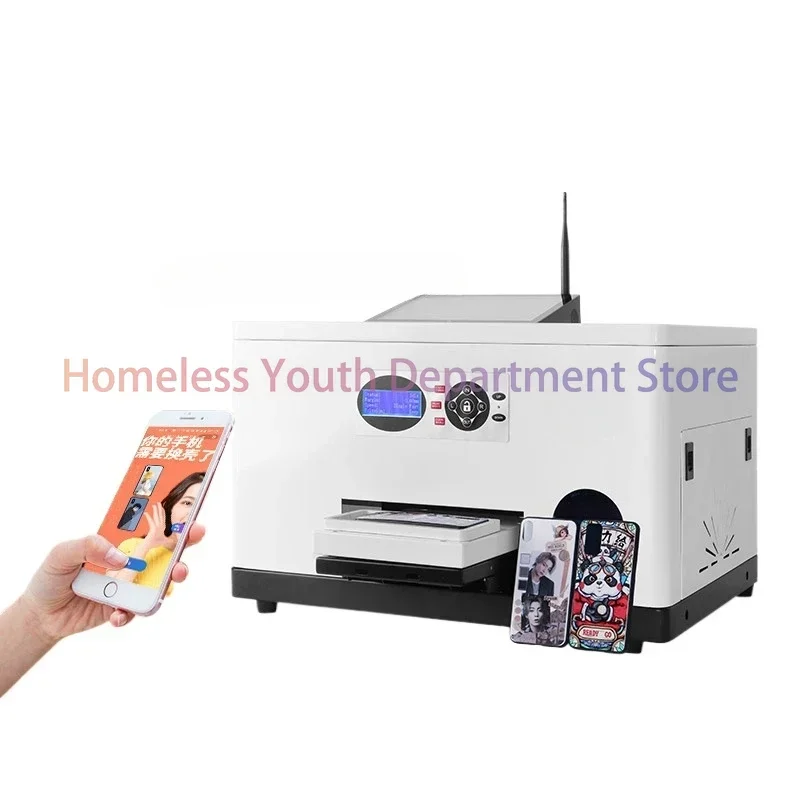 UV Flatbed Printer Phone Case Acrylic PVC Plate Logo Pattern Custom Relief Printing Machine Clothing Printing Machine