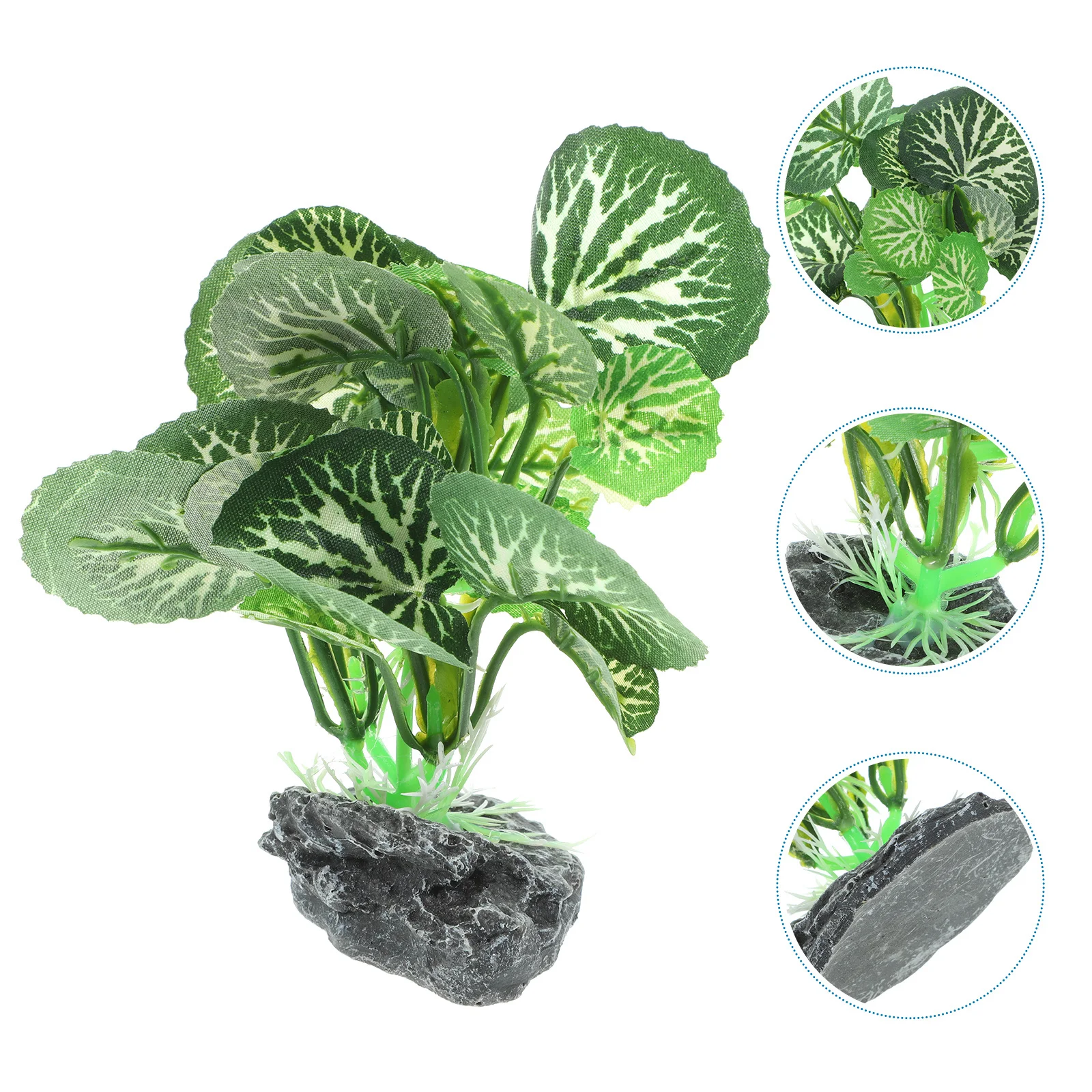

Artificial Plant Decor For Fish Tank Small Realistic Plastic Aquarium Plants Safe For Goldfish Fish Tank Decorations Pets