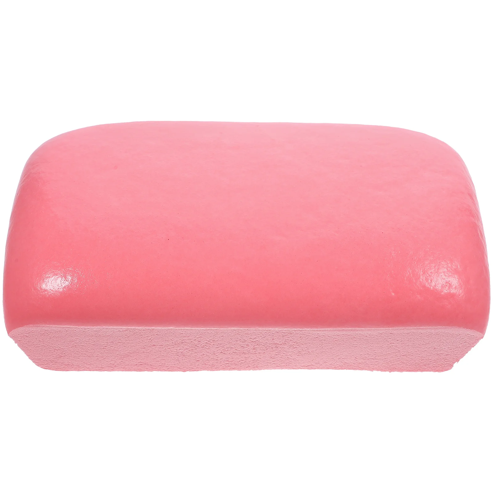 

Rectangle Toy Squeeze Toys Loaf Bread Faux Food Props Artificial Dessert 1500X820X480CM Pu Model