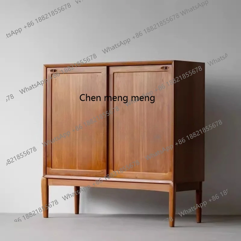 

Стильный сервант, высокий шкаф, домашний шкаф для хранения в стиле ретро, чайный шкаф, скандинавский стиль, белый ясеневый светильник, роскошный простой сервант