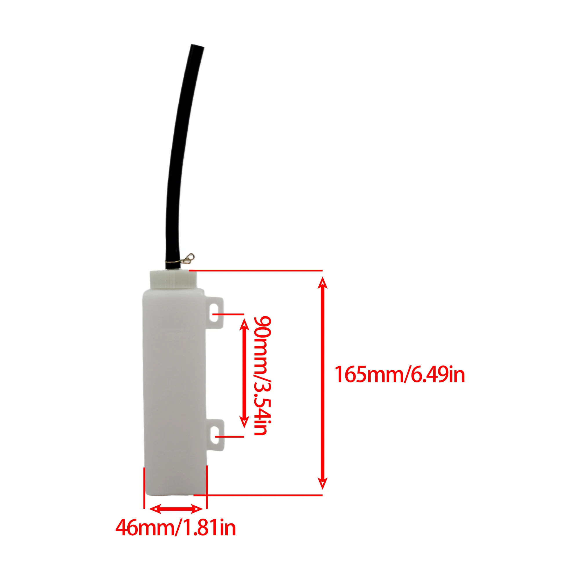 Motorcycle Engine Water Tank Leakproof Portable High Strength Replacement Overflow Jug Universal Radiator Kettle Accessories