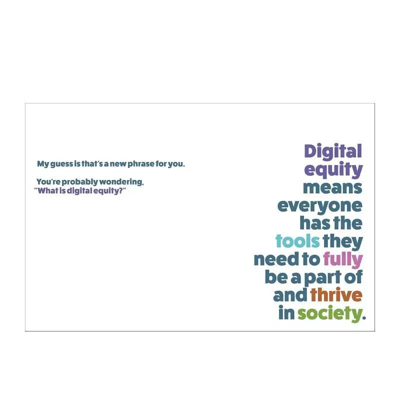【A Kids Book About】Digital Equity