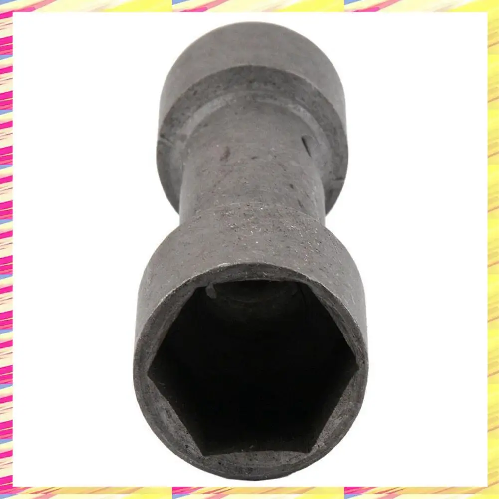 

ABJJ Double End Tool Socket Hexagonal Key Box Spark Plug Repair 19Mm 21Mm Gray