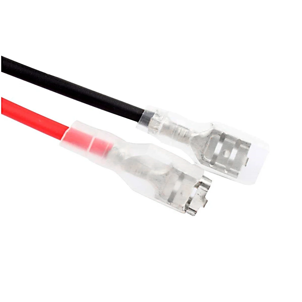 For H1 Socket 1 Pin Convert to 2 Pins Adapter Wire LED Replacement Bulb Single Diode Converter Wiring Headlight Bulb Connector