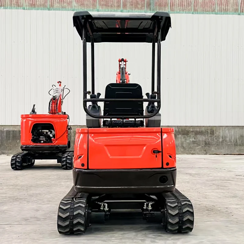 Customized Mini Excavator 1.8 Ton CE EURO5 Fast Delivery Mini Digger Excavators for Sale  Mini Small Excavator Chinese Crawler