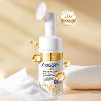 SADOER Collagen Facial Cleanser Mousse Deep Cleansing Skincare Moisturizing Firming Face Wash Foam Cleanser Skin Care Products