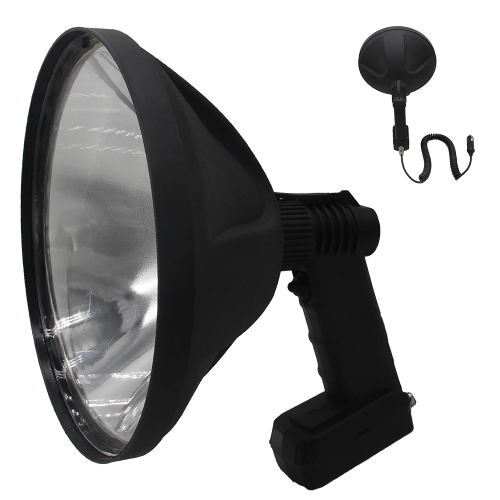 

12 В 9 дюймов 300 Вт ксеноновая лампа уличный прожектор HID портативный прожектор фонарь ручной охотничий свет Россия склад