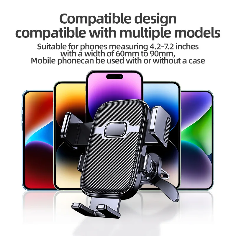 Universal Car Air Outlet Mount Phone Holder With Parking Number Plate Car Air Vent Mobile Stand 360° Rotation Smartphone Holder - view 4