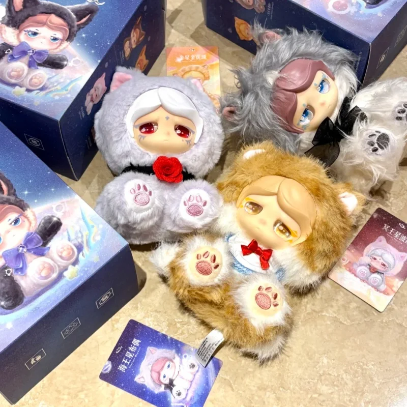

Новая серия Goho Mo Cat Planet, слепая коробка, милая виниловая плюшевая кукла, модные креативные аксессуары, стиль знаменитостей, подарок-сюрприз для девочки