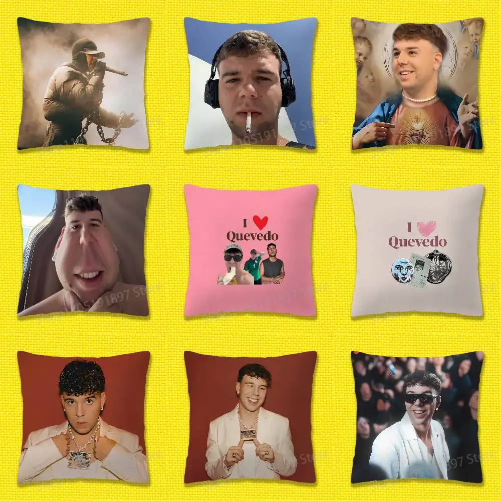 

Q-Quevedo BUENAS NOCHES Throw Pillow Case For 55x55cm 30x30cm 50x50cm 45x45cm 40x40cm Square Chair Pillowcase Case