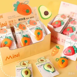 Cute Avocado Strawberry Fruit Art Knife Mini Portable Multi-Purpose Knife Paper Knife Blade Office Stationery Cutting Supplies