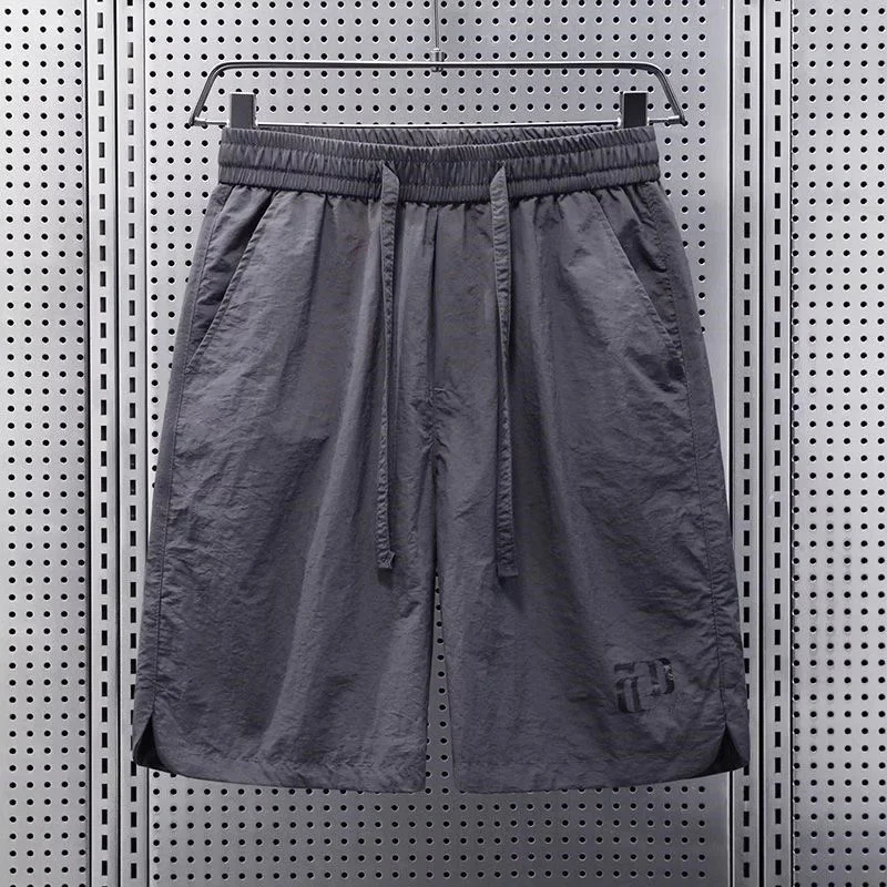 

Ice Silk Beach Shorts Casual Loose Fit Summer 2026 Affordable Four-Five Inch Length Trendy Breathable Men's Cargo Shorts