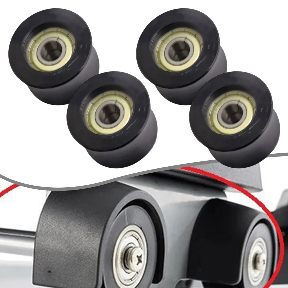 

4 Pcs Rowing Machine Seats Guide Wheel Replace Slide Guide Wheel Water Resistance Rowing Machine Pulley Rail Guide Wheel