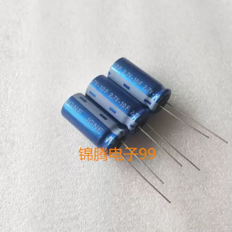10-100pcs Super Farad Capacitor JGNE 2.7V 10F Winding Type 12 * 26 10F2.7V