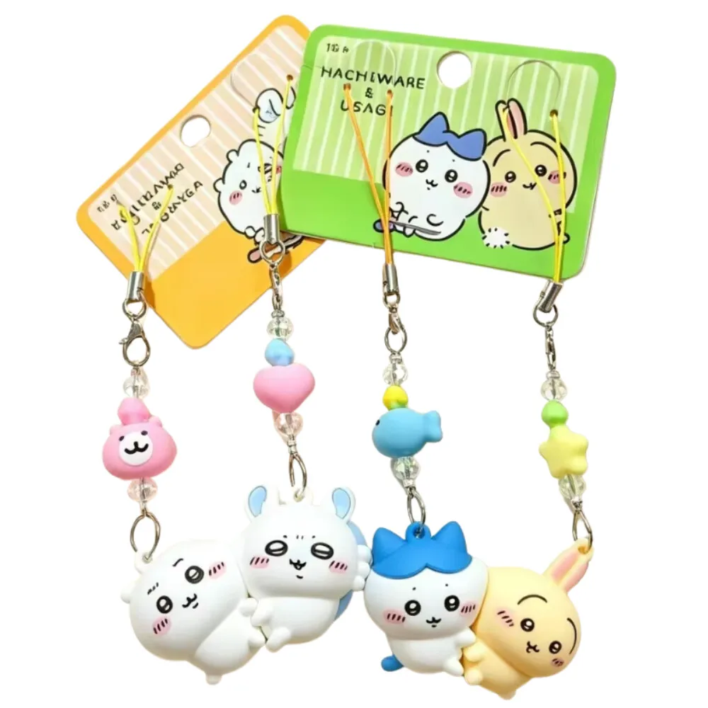 @Chiikawa Series Magnetic Pair Keychain Hard Personalized Exquisite Creative Cartoon Doll Small Pendant Small Gift for Fans