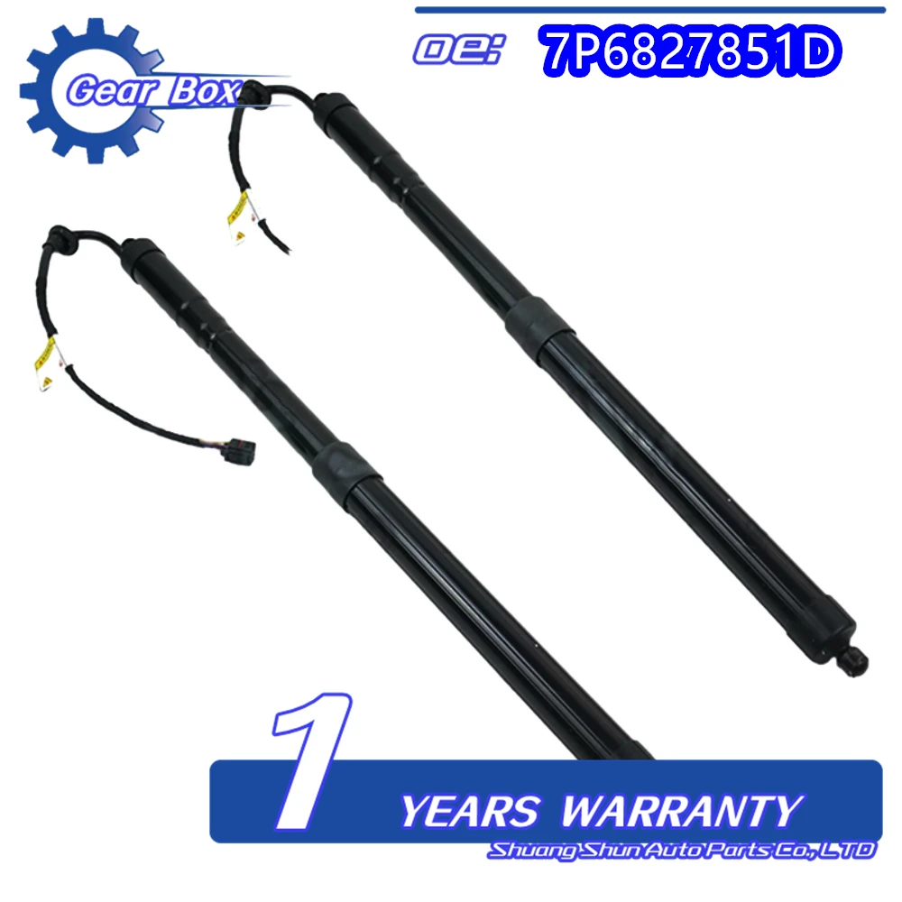 AP01 2Pcs Rear Electric Tailgate Gas Lift Strut for VW Touareg 7P5 2010-2015 7P6827851D 7P6827851F