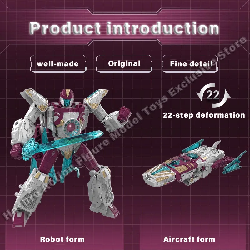 In Stock Hasbro Transformers Vector Prime Action Figures Model Toy Collectible Mobile Robot Model Toys Children's Gift