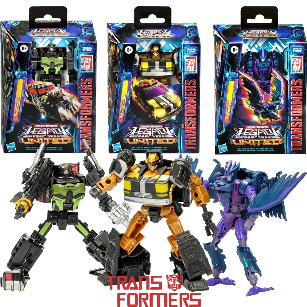 Nowy Hasbro Transformers Legacy Deluxe Cannonball Filch Lockdown Model zabawki Anime prezent figurki zbieraj darmowa wysyłka