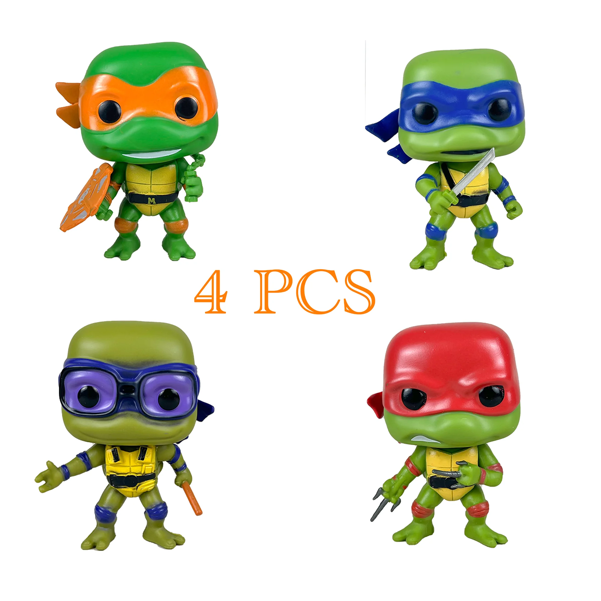 Figura de Anime de las Tortugas Ninja 2026, Edición Neca 1990, Figura de Acción, Modelo de PVC, Estatua, Adorno para Habitación, Regalos de Cumpleaños