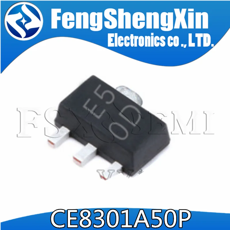10 قطعة/الوحدة جديد CE8301A50P CE8301 CE8301A50 E5 0P 0D SOT89 الداعم رقاقة IC