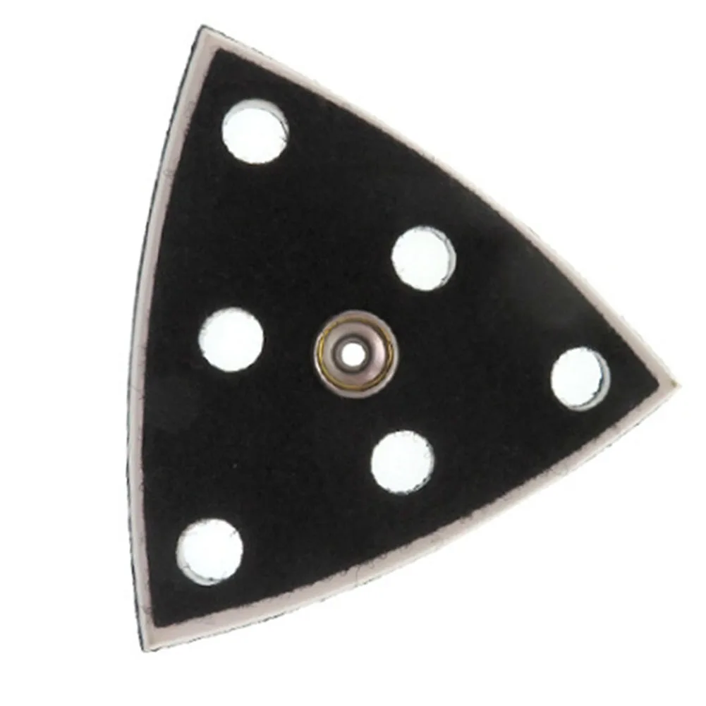 

Pad Sanding Pad As Picture Black - 1pc - 95x95x95mm - Backing Pad - Hook & Loop - Triangle Sanding Pad Practical