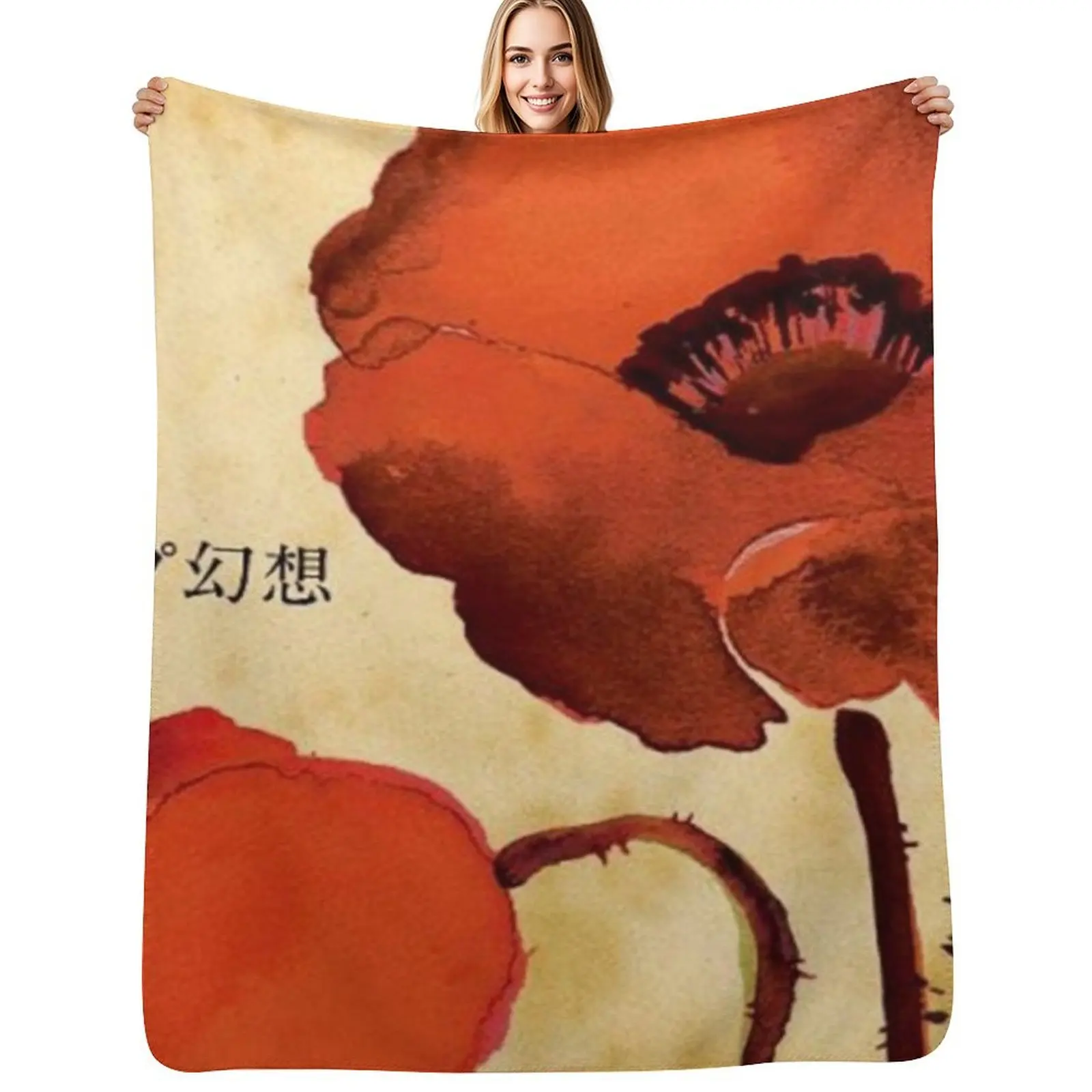LAMP - GENSOU Throw Blanket Designers wednesday Giant Sofa Summer Winter beds Thermal Blankets