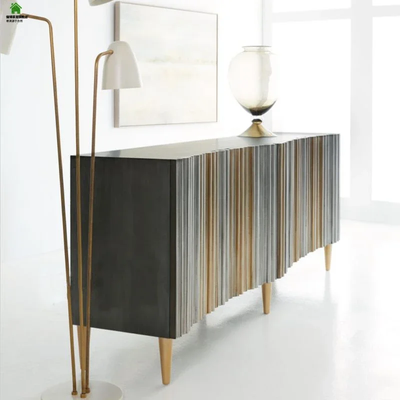 

Modern Sideboard Cabinet Entrance Cabinet Storage Entrance Cabinet Solid Wood American Sideboard Cabinet