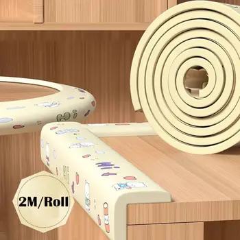 Kinder Anti Kollision Kissen 2 m Schreibtisch Kantenschutz Streifen Baby Sicherheit Wand Eckenschutz Verdickte Selbstklebende Schweller Schaum Stoßstange