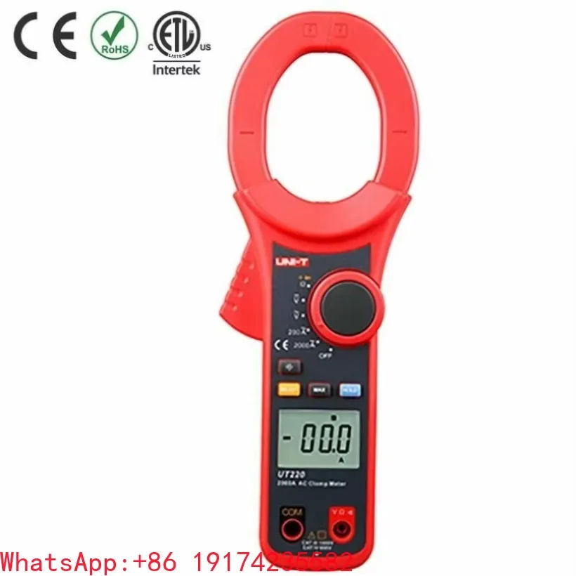 Uni-T UT222 2500A Digital Clamp Multimeter Maximum AC Clamp Meter UT-222